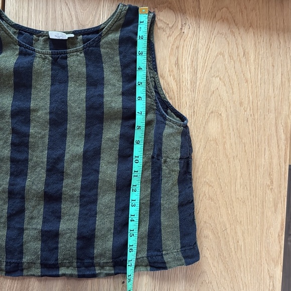 Beyond nine top black&olive stripe - Picture 4 of 5